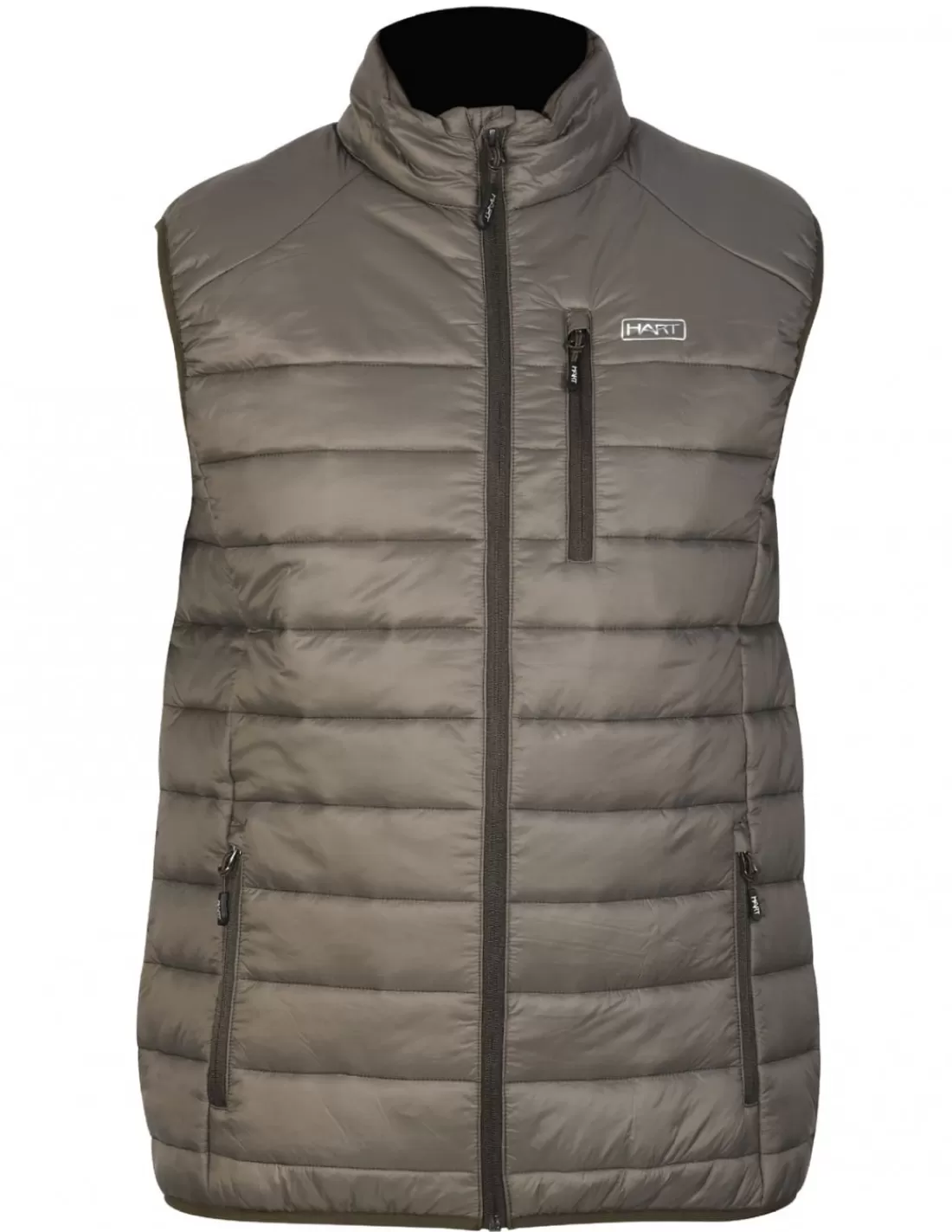 Vests-HART HUNTING Hart Alpine-V Vest Brown