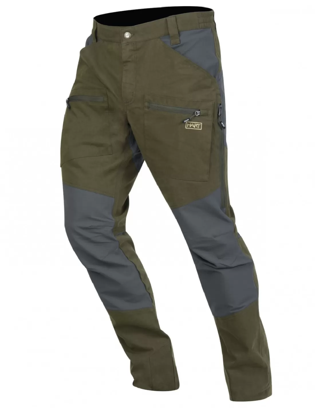 Trousers-HART HUNTING Hart Andia-T Trousers Dark Olive