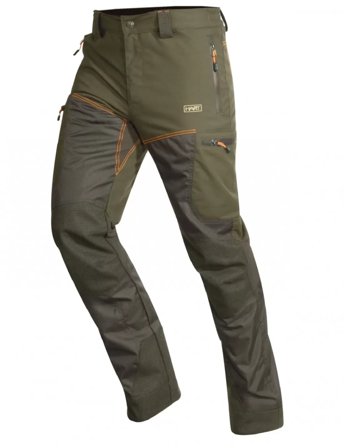 Trousers-HART HUNTING Hart Aran-T Trousers Green