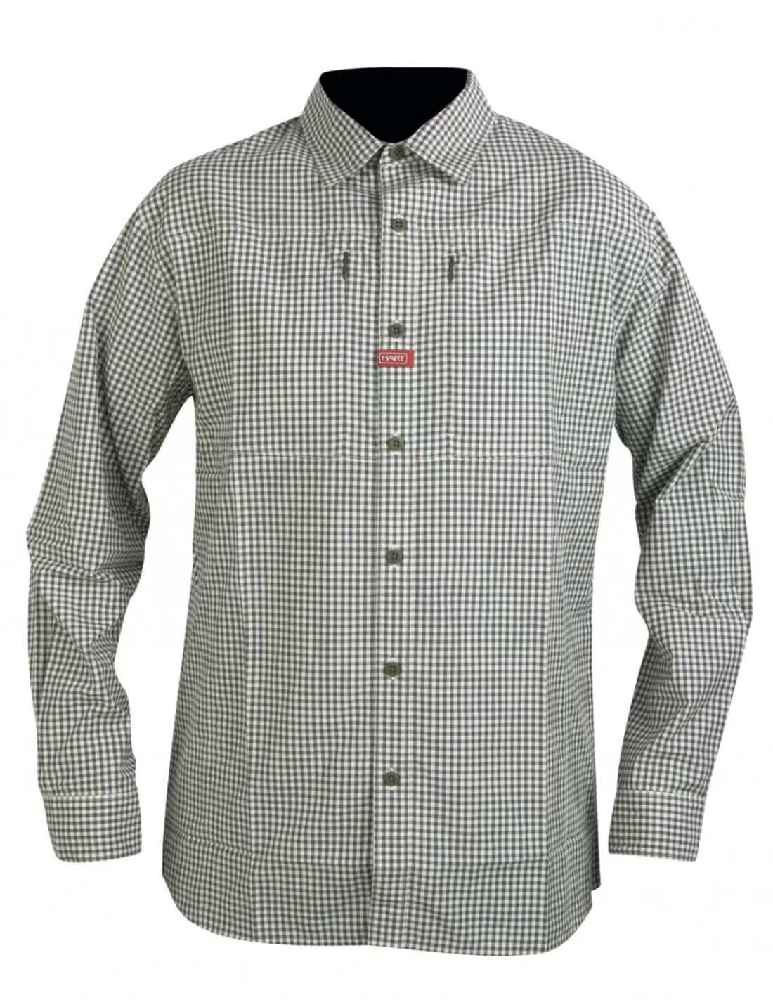 Shirts &T-Shirts-HART HUNTING Hart Aspen Shirt Green Checked