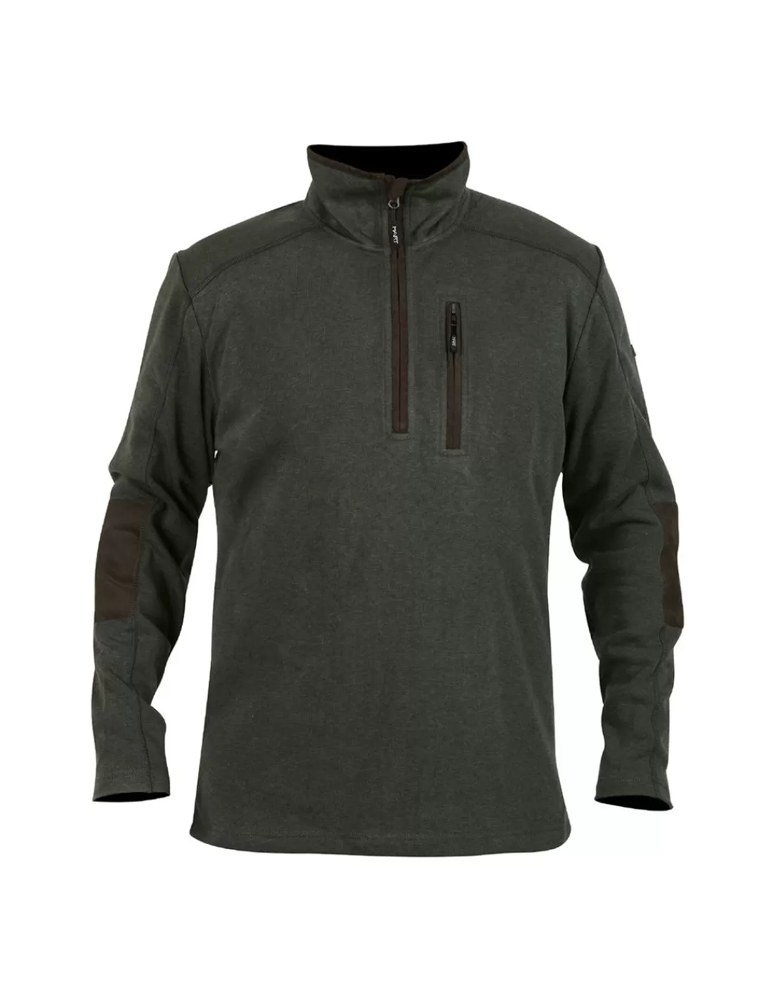 Fleeces & Underwear-HART HUNTING Hart Bannalp-Zn Fleece Pullover Green Melange