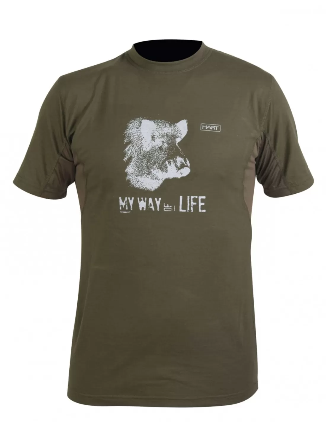 Shirts &T-Shirts-HART HUNTING Hart Branded - Basurde T-Shirt Green