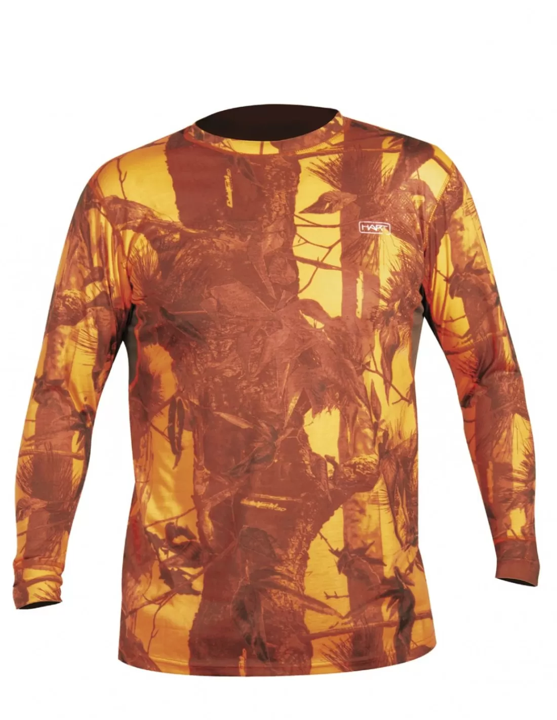 Shirts &T-Shirts-HART HUNTING Hart Crew-L T-Shirt Camo Blaze