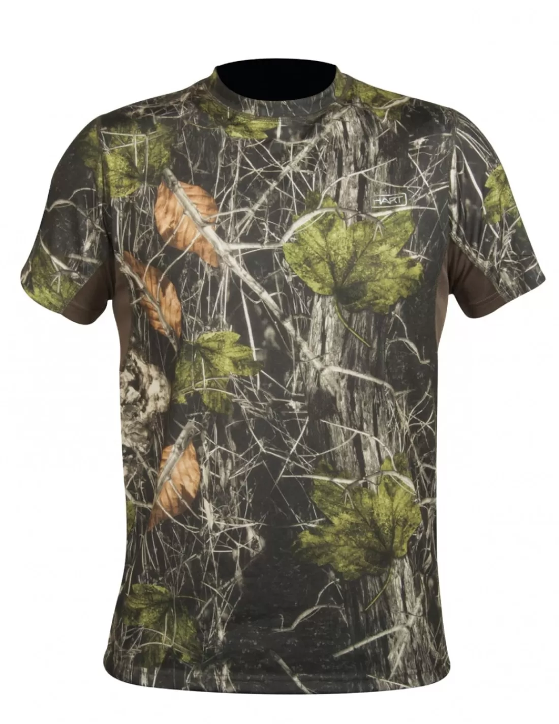 Shirts &T-Shirts-HART HUNTING Hart Crew-S T-Shirt Camo Forest