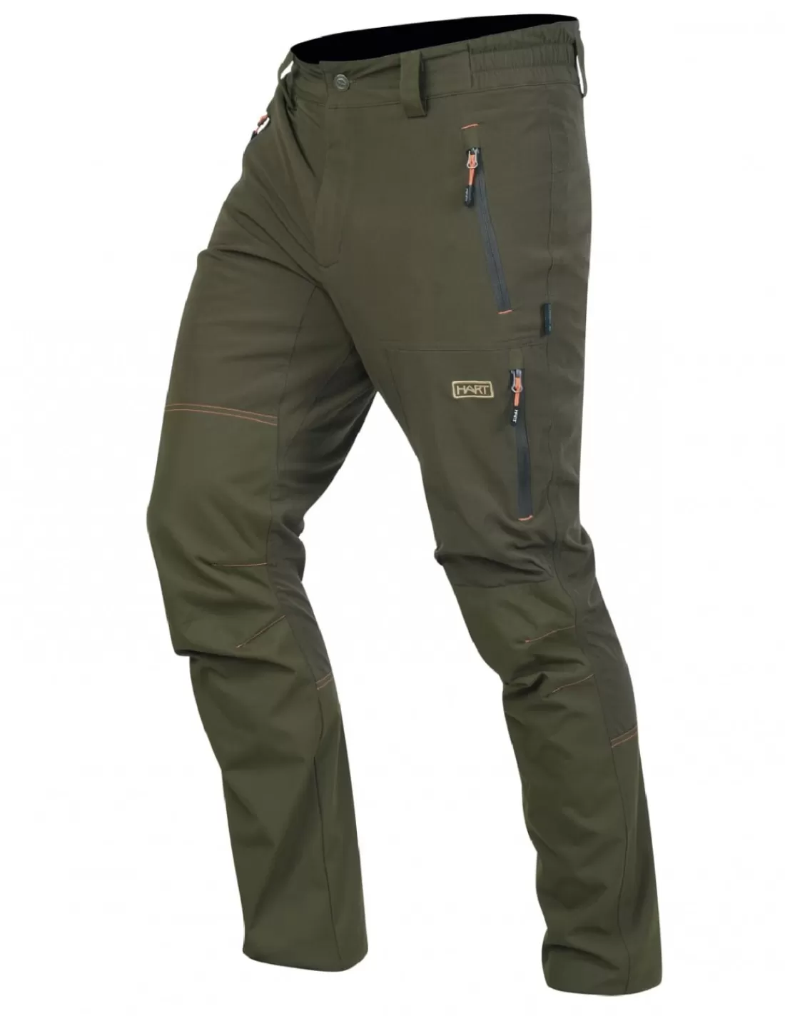 Trousers-HART HUNTING Hart Hooper-T Trousers Green