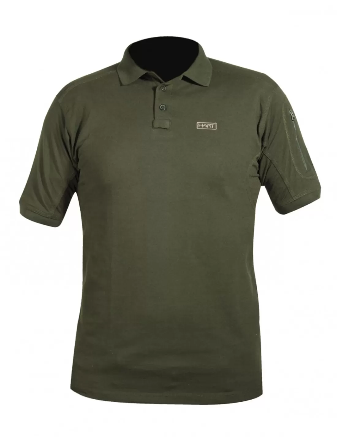 Shirts &T-Shirts-HART HUNTING Hart Ivory Polo Green