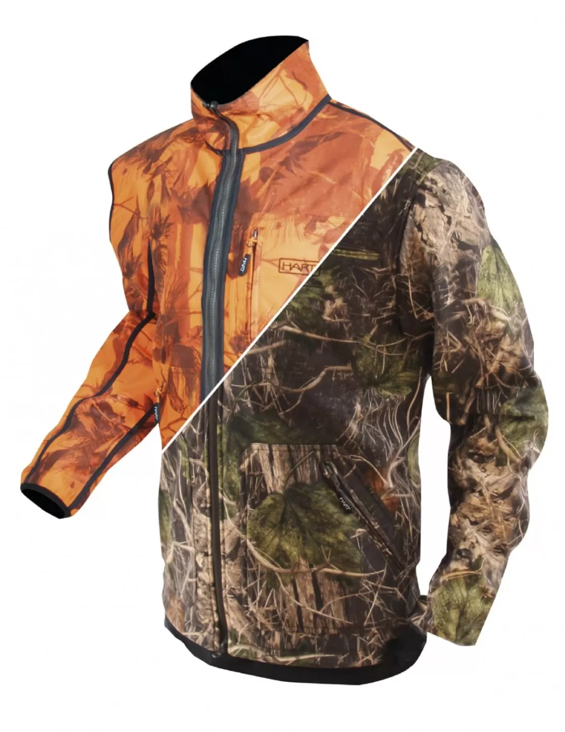 Jackets-HART HUNTING Hart Latok-2D Jacket Camo Forest/Camo Blaze