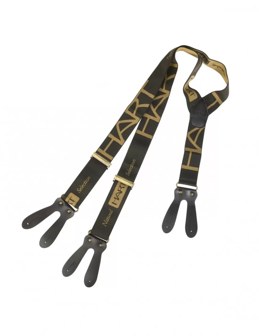 Other Accessories-HART HUNTING Hart Leather Joint Suspenders Green