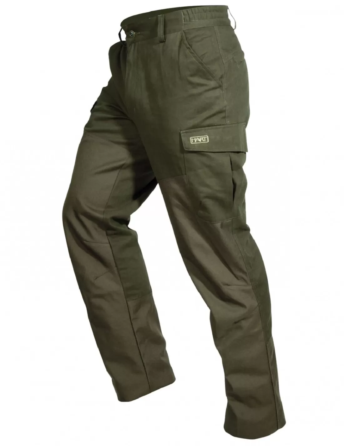 Trousers-HART HUNTING Hart Lebrel-T Trousers Green