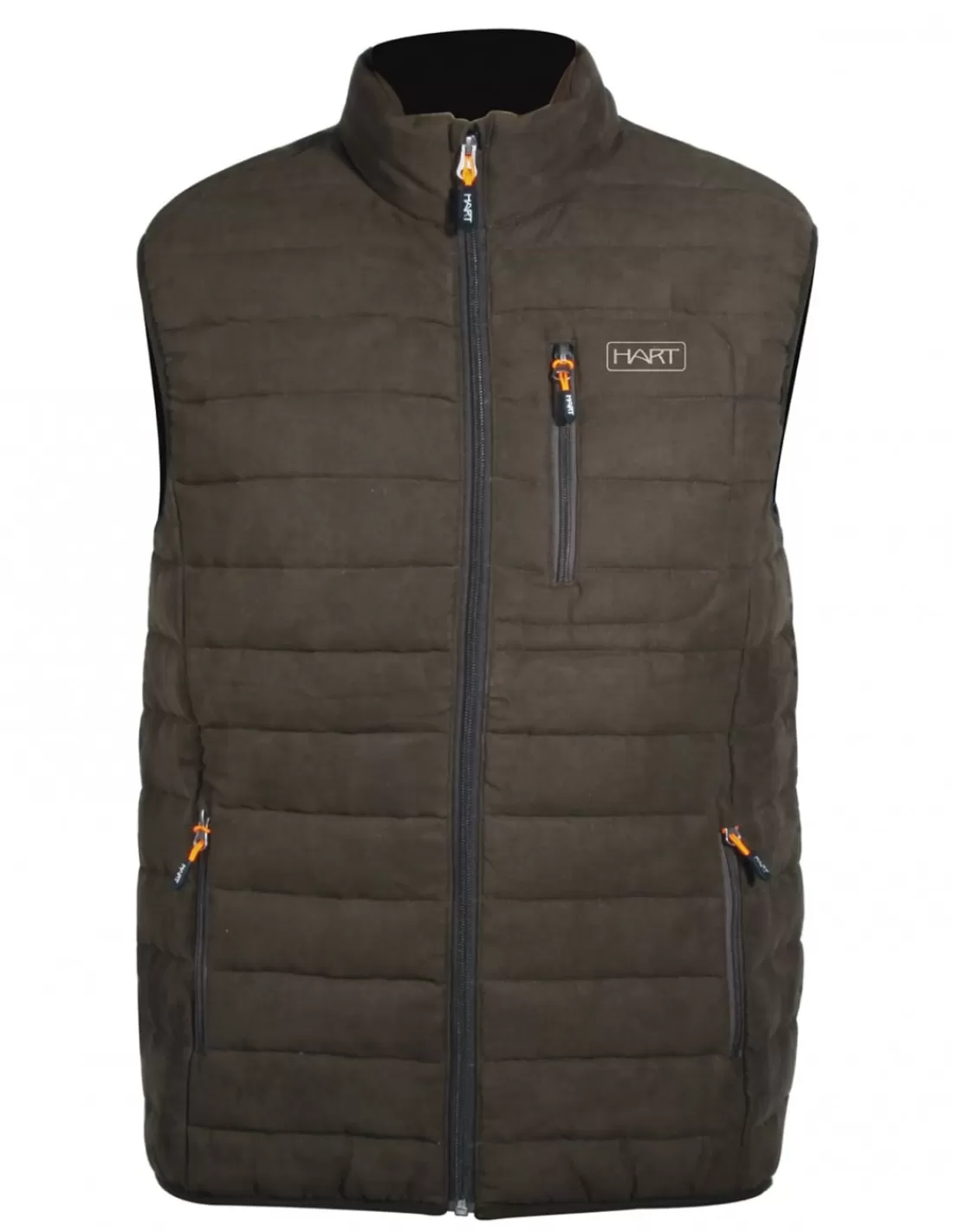 Vests-HART HUNTING Hart Montaraz -V Vest Brown