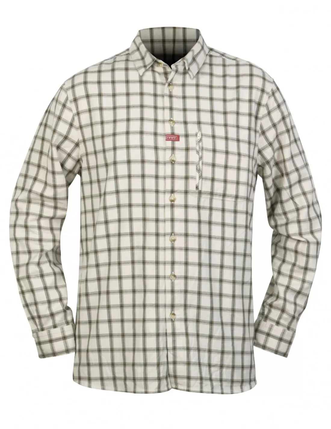 Shirts &T-Shirts-HART HUNTING Hart Moura Shirt White Checked