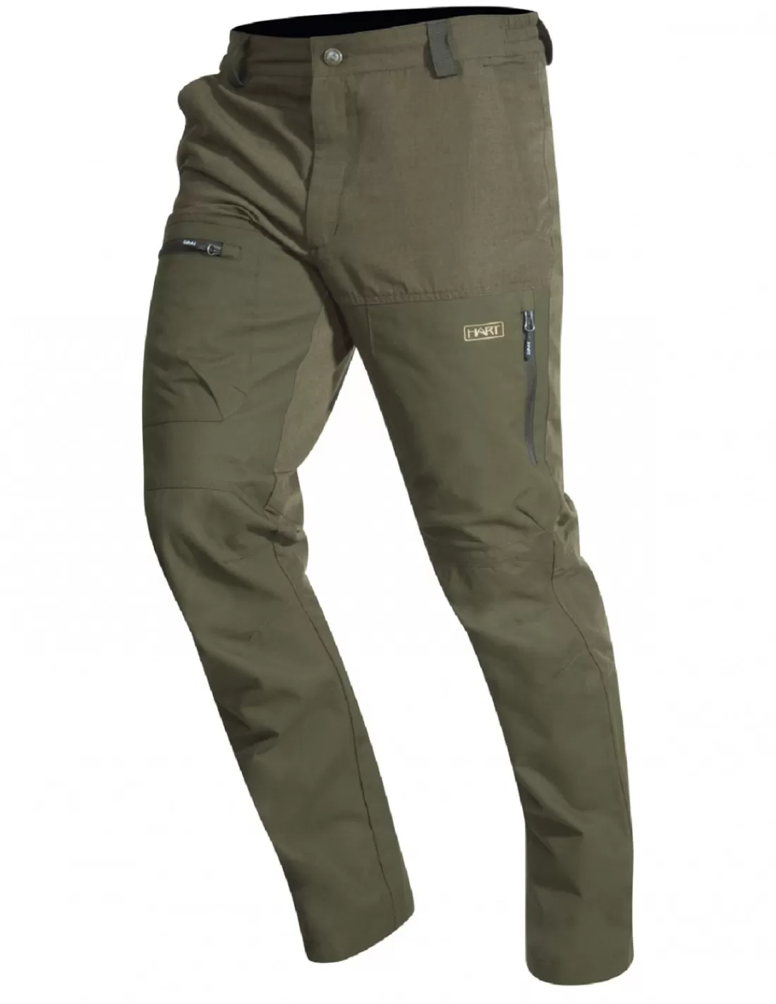 Trousers-HART HUNTING Hart Muguet-T Trousers Green