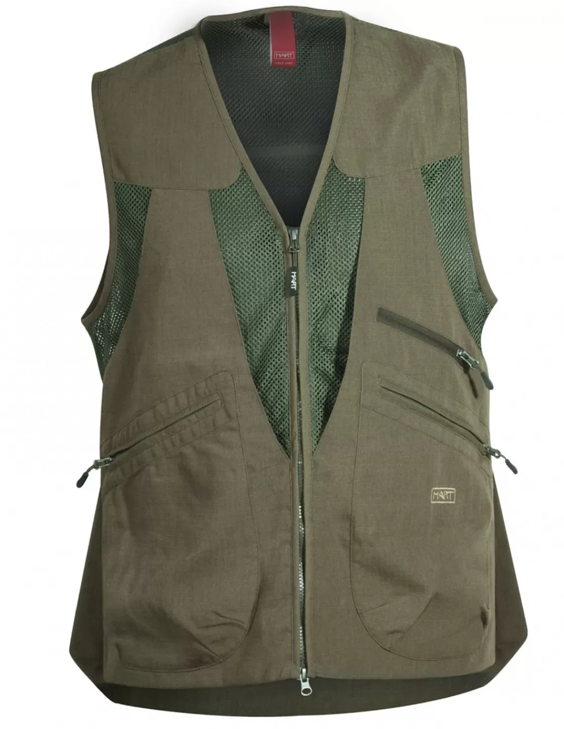 Vests-HART HUNTING Hart Muguet-V Vest Green