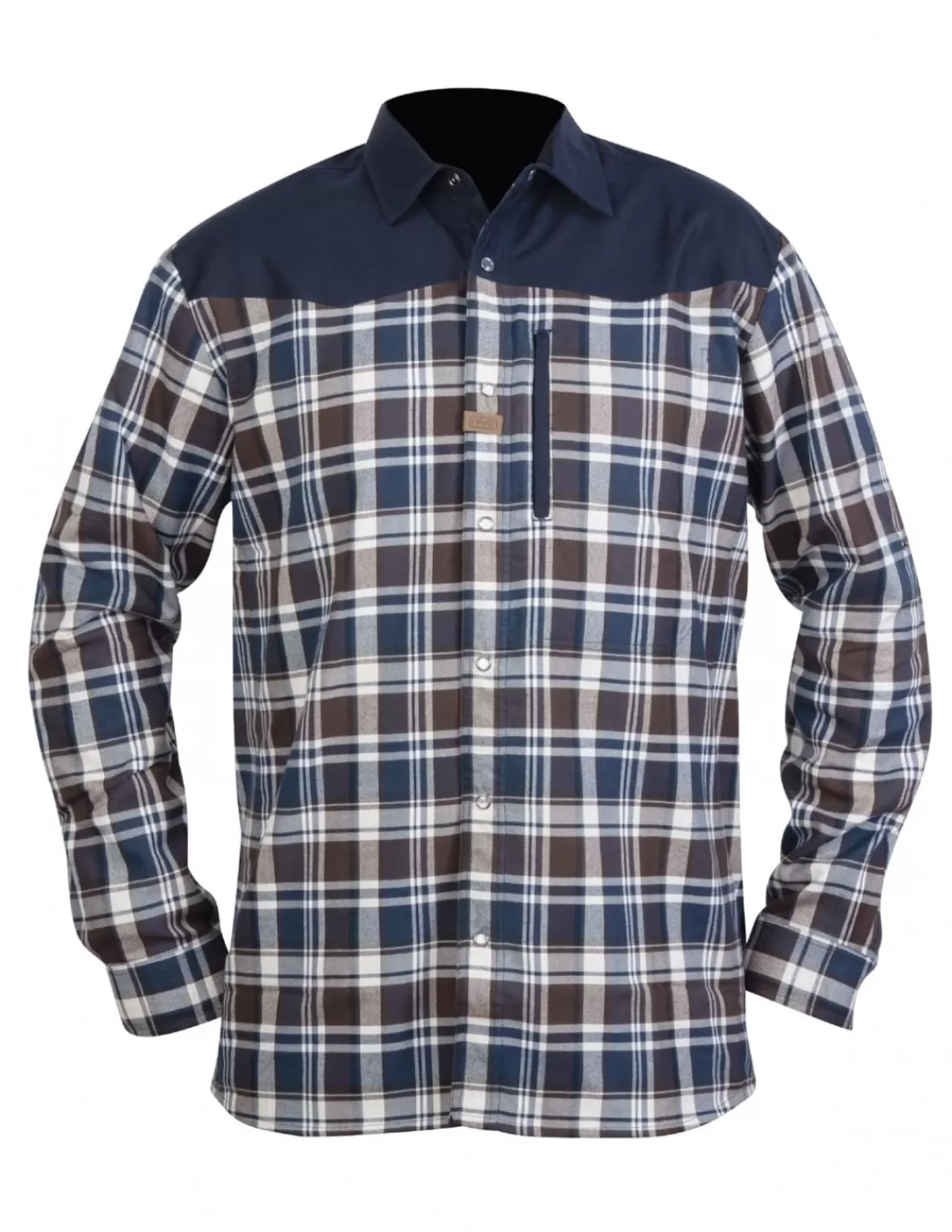 Shirts &T-Shirts-HART HUNTING Hart Oita Shirt Blue Checked