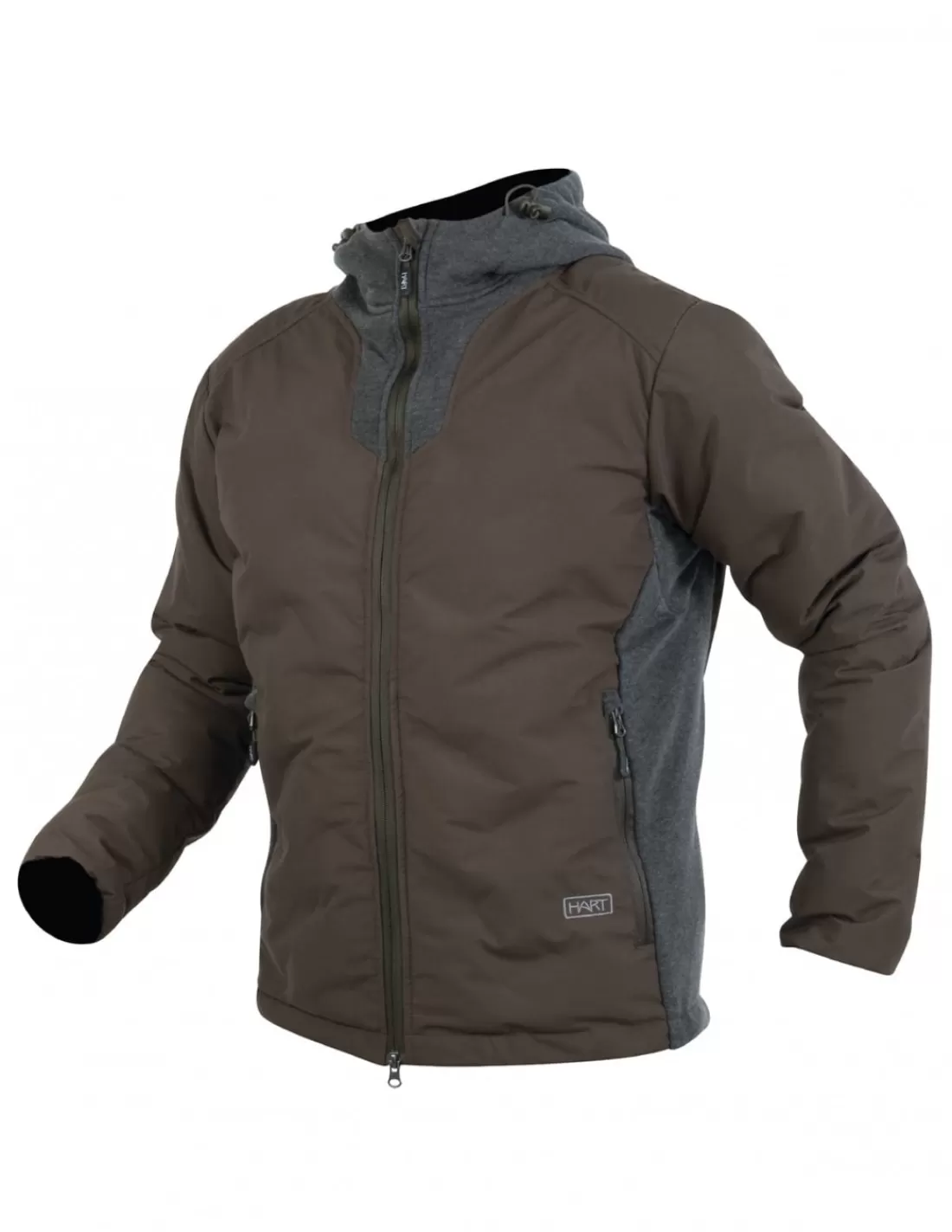 Jackets-HART HUNTING Hart Sendai-J Hybrid Jacket Dark Brown
