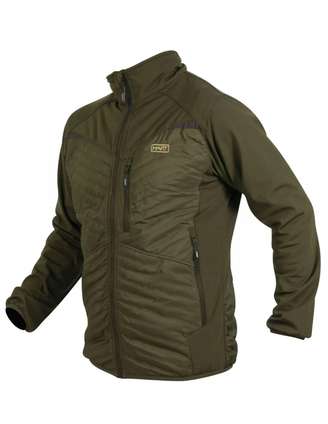 Jackets-HART HUNTING Hart Verdon Light Hybrid Jacket Green