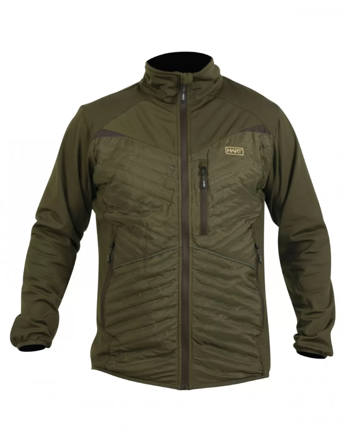 Jackets-HART HUNTING Hart Verdon Light Hybrid Jacket Green